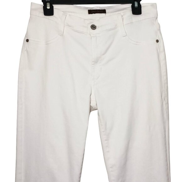 James Jeans High Class Cigarette Jeans Frost White Slim Fit‎ Womens Size 31 - Picture 2 of 11